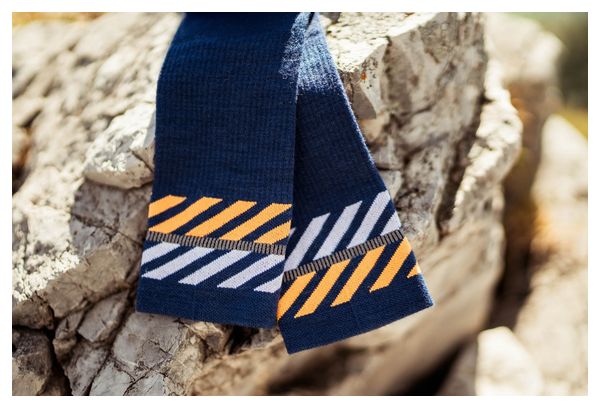 Chaussettes Incylence Merino Light Lanes Bleu/Orange