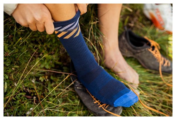 Chaussettes Incylence Merino Light Lanes Bleu/Orange