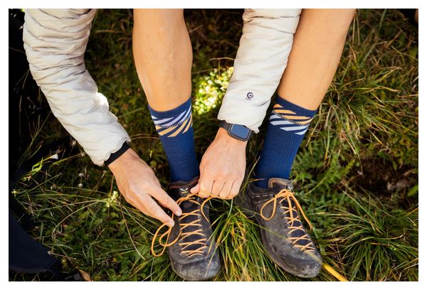 Chaussettes Incylence Merino Light Lanes Bleu/Orange