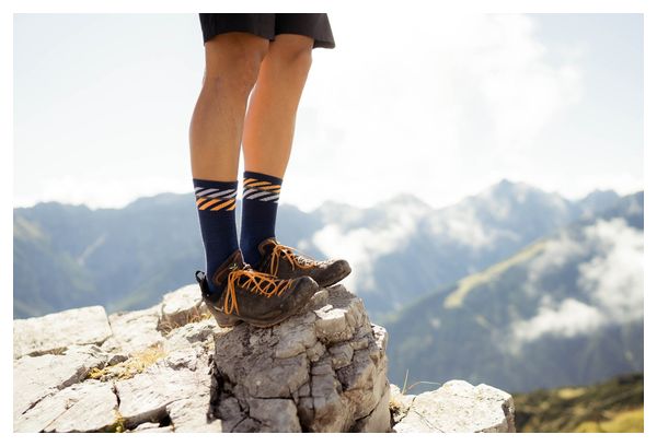 Chaussettes Incylence Merino Light Lanes Bleu/Orange