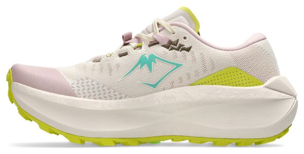 Scarpe Trail Asics Trabuco Max 5 Beige/Rosa/Verde Donna