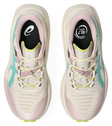 Scarpe Trail Asics Trabuco Max 5 Beige/Rosa/Verde Donna