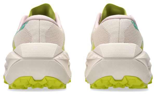 Scarpe Trail Asics Trabuco Max 5 Beige/Rosa/Verde Donna