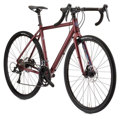 Gravel Bike Kona Rove AL 700 Shimano Claris 8V 700 mm Rot / Malve 2022