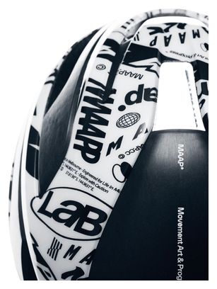 Casco de carretera Maap x Kask Elemento Edición Limitada Negro/Blanco