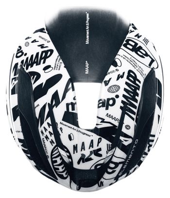 Casco de carretera Maap x Kask Elemento Edición Limitada Negro/Blanco