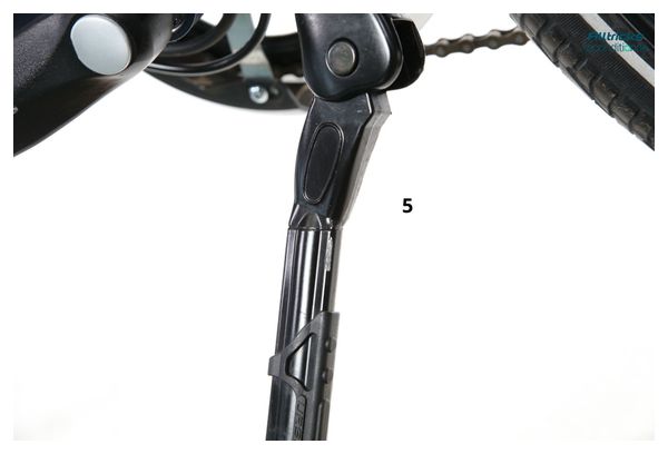 Vélo de Ville Électrique Mixte Bicyklet Claude Shimano Tourney 7V 500 Wh 700 mm Bleu Nuit Mat Marron T.48 167/185cm - Produit Reconditionné