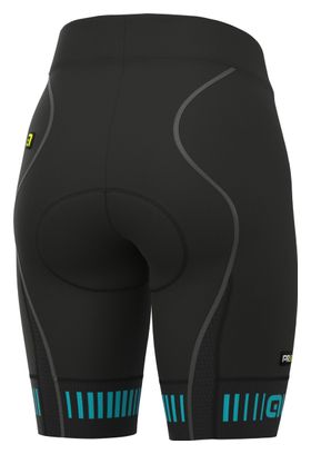 Alé Strada Women's Bibtights Black/Turquoise Blue