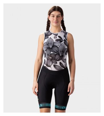 Alé Strada Women's Bibtights Black/Turquoise Blue
