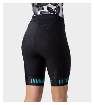 Alé Strada Women's Bibtights Black/Turquoise Blue