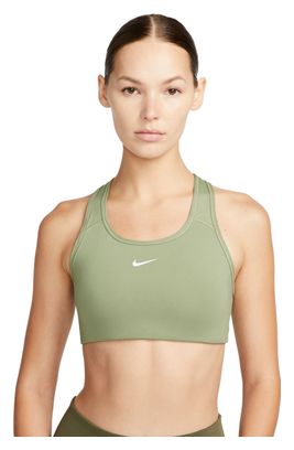 Nike Damen Dri-Fit Air Swoosh Bra Bra Grün