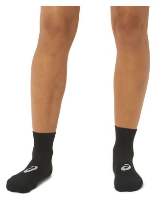 Asics Quarter Socks x6 Black Unisex