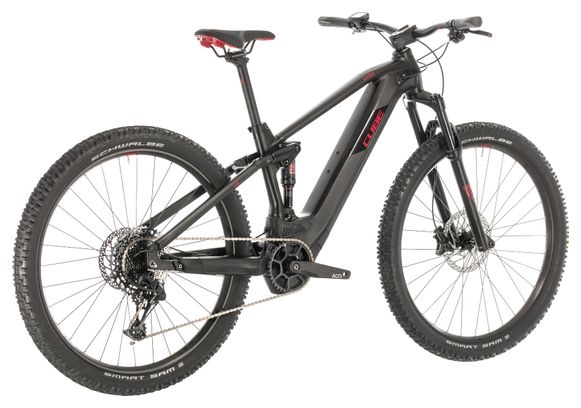 Cube Stereo Hybrid 120 Pro 625 29 Elektrisches All-Mountain MTB Schwarz / Rot 2020
