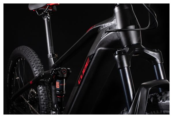 Cube Stereo Hybrid 120 Pro 625 29 Elektrisches All-Mountain MTB Schwarz / Rot 2020