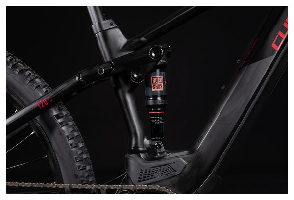 Cube Stereo Hybrid 120 Pro 625 29 Elektrisches All-Mountain MTB Schwarz / Rot 2020