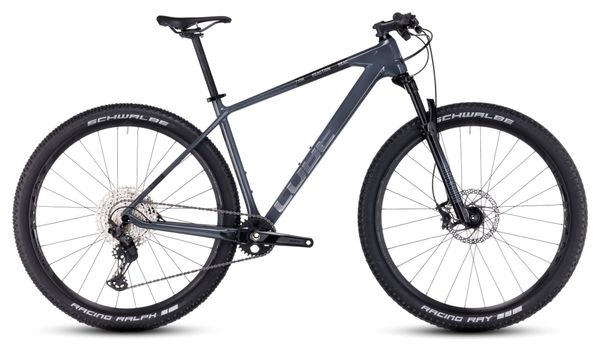 VTT Semi-Rigide Cube Reaction C:62 Pro Shimano Deore/XT 12V 29'' Gris Metal 2023