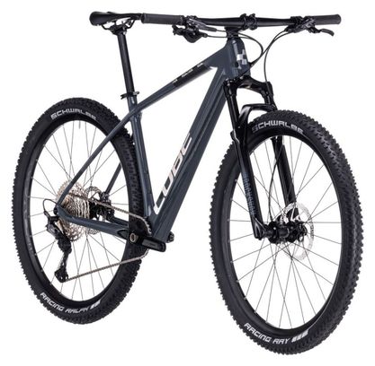 VTT Semi-Rigide Cube Reaction C:62 Pro Shimano Deore/XT 12V 29'' Gris Metal 2023