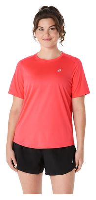 Asics Core Lauf-T-Shirt für Damen, rot