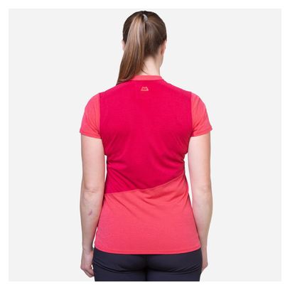 Mountain Equipment Nava Pink Women's Short-Sleeve Jersey