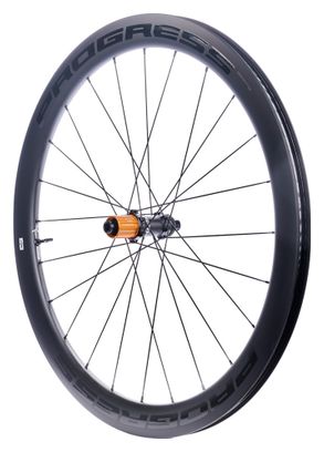 Paire de roues Progress A-Prime Disc Noir | 12x100/12x142 mm | Center Lock | Shimano