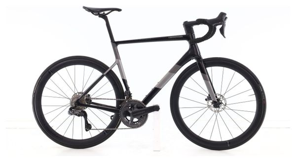 Produit reconditionné · Cannondale Supersix Evo Carbone Di2 12V · Noir / Vélo de route / Cannondale | Très bon état