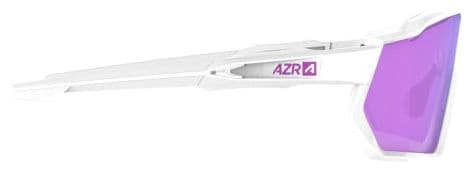 Lunettes AZR Pro Race RX Blanc/Violet 