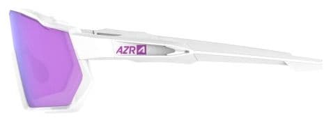 Lunettes AZR Pro Race RX Blanc/Violet 