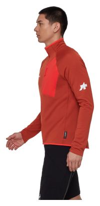 Assos x Mammut Aenergy Light Fleece Rojo
