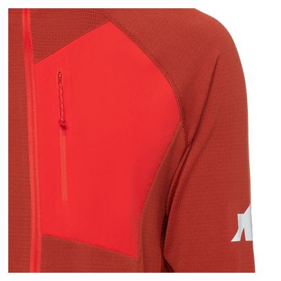 Assos x Mammut Aenergy Light Fleece Rojo