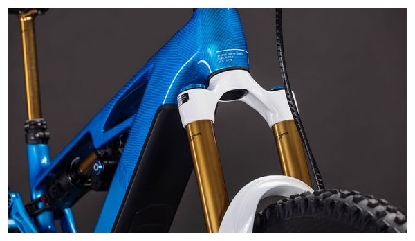 Cube Stereo Hybrid One77 HPC AT 800 Electric Full Suspension MTB Shimano Deore XT Di2 12S 800 Wh 29''/27.5'' Actionteam Blau 2026