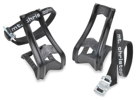 Zefal Bänder Christophe Toe-Straps 515XL Schwarz