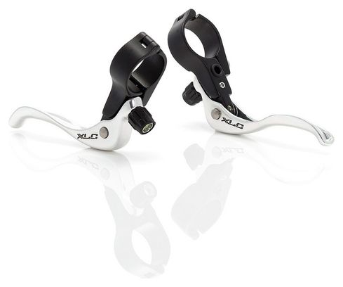 Coppia di leve freno cross XLC BL-R02 diametro 31,8mm nero argento