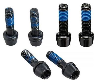 Juego de 6 tornillos Torx de acero Ritchey para potencia WCS C-260 25D