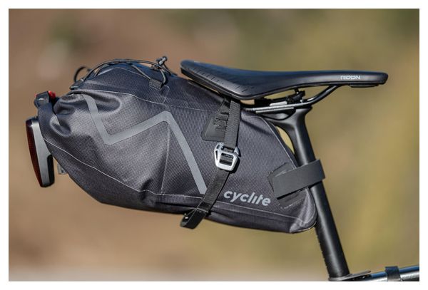 Borsa da sella Cyclite piccola / 02 | 8 L | Nera
