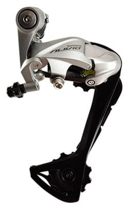 Derailleur vtc/trekking ar Shimano alivio t4000 9v. argent s/gde chape