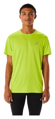 Asics Core Run Short Sleeve Jersey Geel