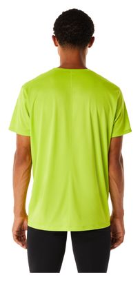 Maillot manches courtes Asics Core Run Jaune Homme