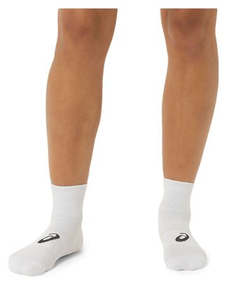 Asics Quarter Socks x6 White Unisex