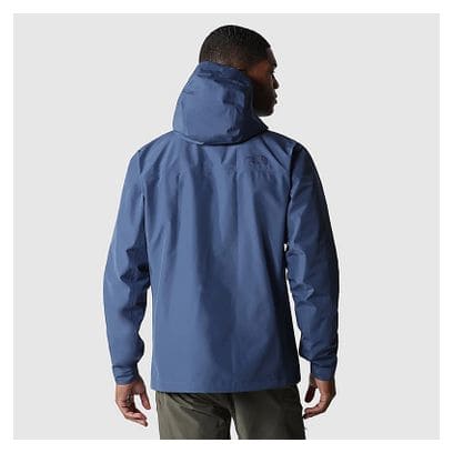 Veste Imperméable The North Face Dryzzle Bleu