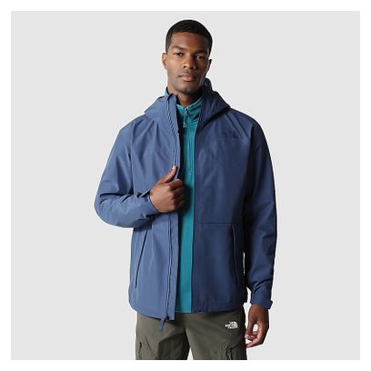 Veste Imperméable The North Face Dryzzle Bleu