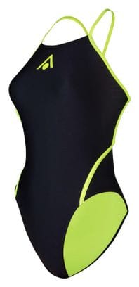 Essentials Diamond Back Women's Swimsuit Black / Yellow