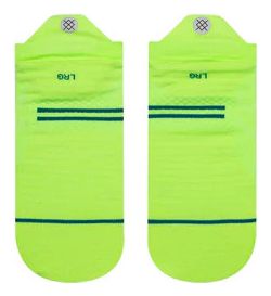 Stance Performance Run Ultra Light Tab Socks Yellow