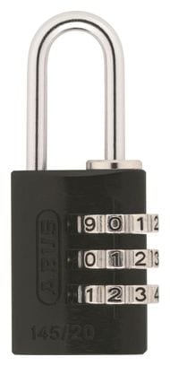 Abus Serrure à cadran 145/20 Noir 5cm