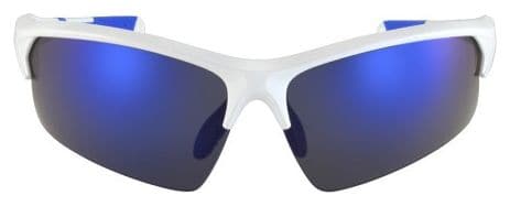 AZR Huez white varnished/blue eyewear set + 1 clear lens