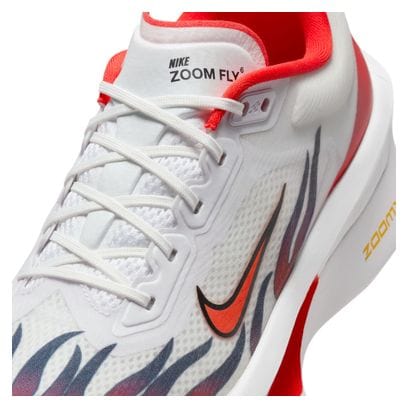 Chaussures Running Nike Zoom Fly 6 Hakone Blanc/Rouge/Bleu Unisexe