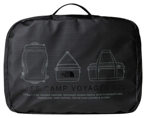 The North Face Base Camp Duffel 62L Zwart