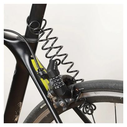 Antivol de Vélo WEST BIKING - Câble Mini Code - noir