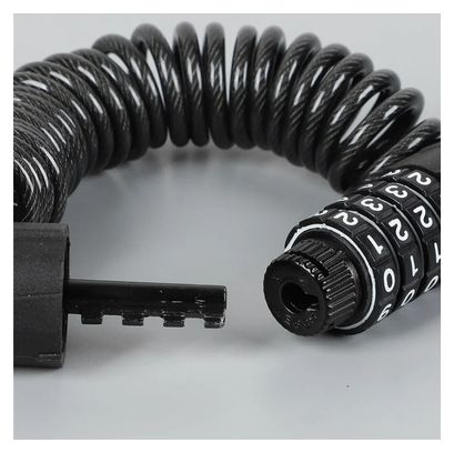 Antivol de Vélo WEST BIKING - Câble Mini Code - noir