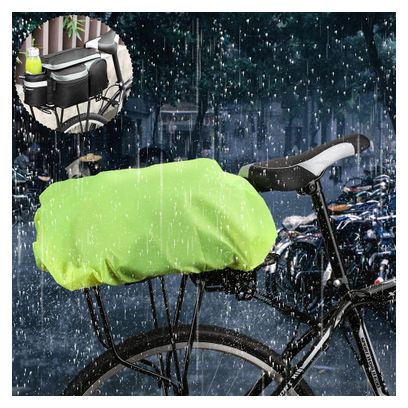 Housse de pluie étanche pour sacoche de vélo ou sac à dos