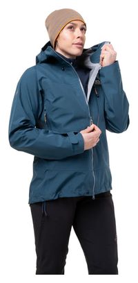 Mountain Equipment Makalu Waterdichte Jas Dames Blauw 